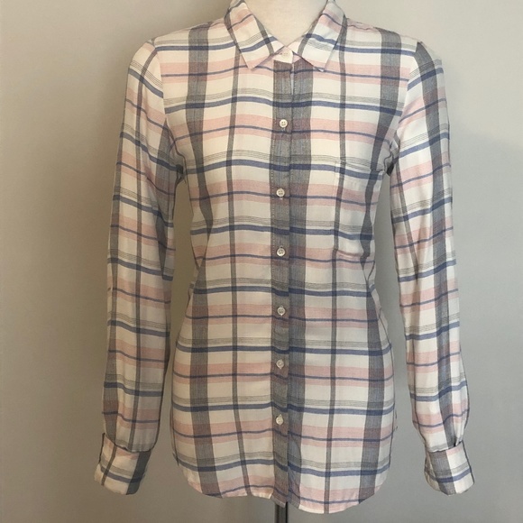 Revolve Clothing 'Soft Joie' Plaid Button Down - Picture 2 of 12